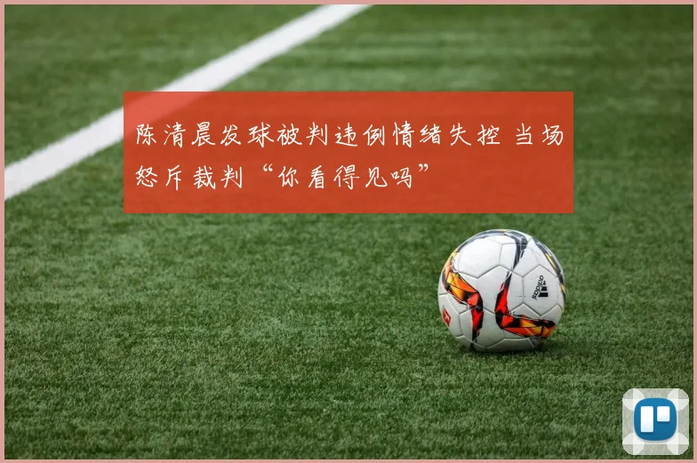 陈清晨发球被判违例情绪失控 当场怒斥裁判“你看得见吗”